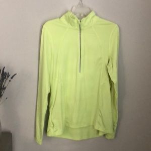 Champion exersize top with zipper and pocket.